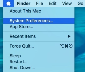 Click System Preferences
