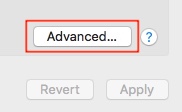 Click Advanced